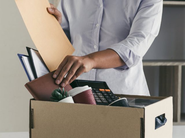 laid off versus terminated