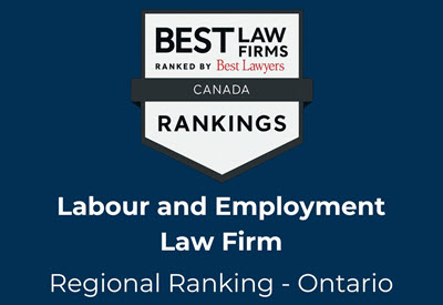 BEST LABOUR & EMPLOYMENT LAW FIRM ONTARIO