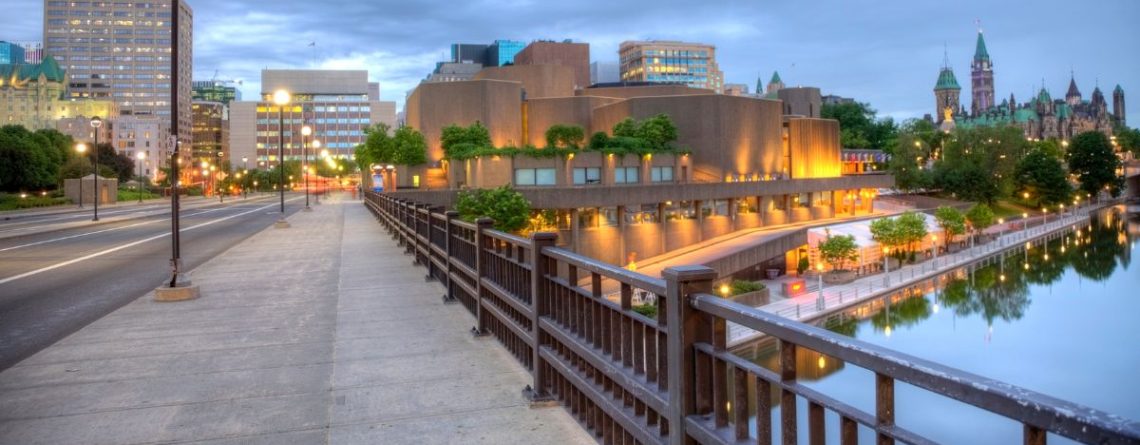 Ottawa cityscape near federal buildings where Federal Court upholds harassment investigation findings against Chief Administrator.